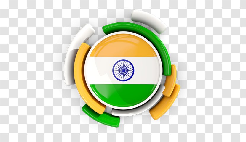 Flag Of India National - Round Transparent PNG