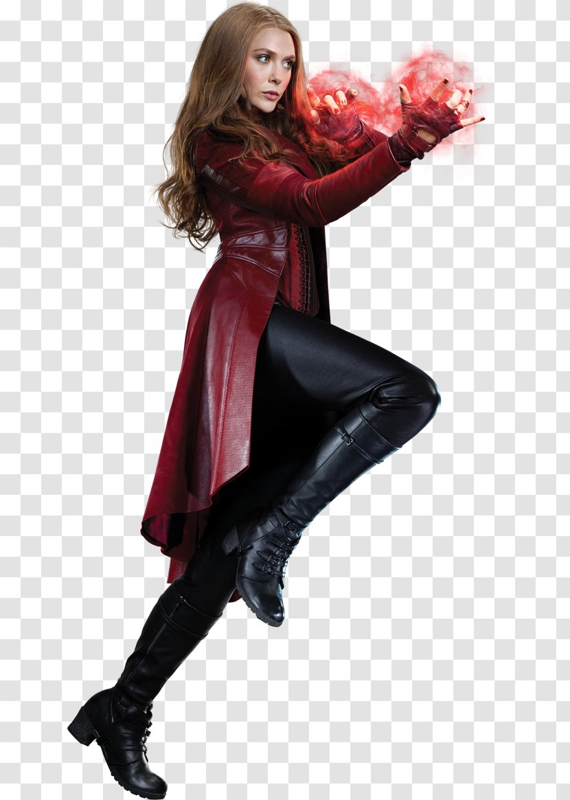 Elizabeth Olsen Wanda Maximoff Quicksilver Vision Iron Man - Heart - Scarlet Witch Transparent PNG