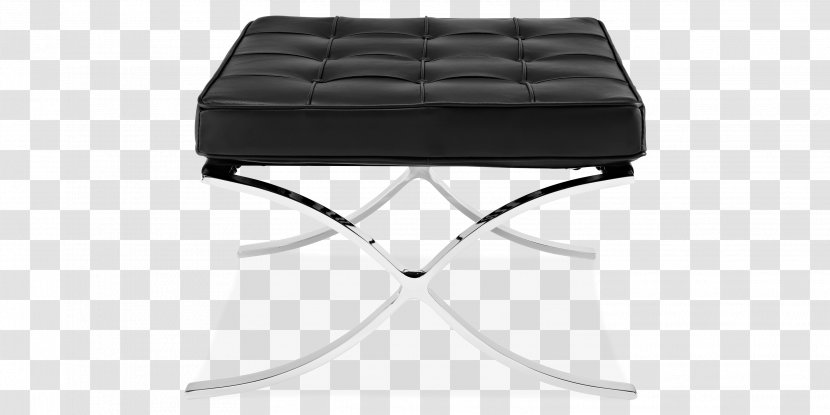 Foot Rests Barcelona Chair Table Footstool - Ottoman Transparent PNG