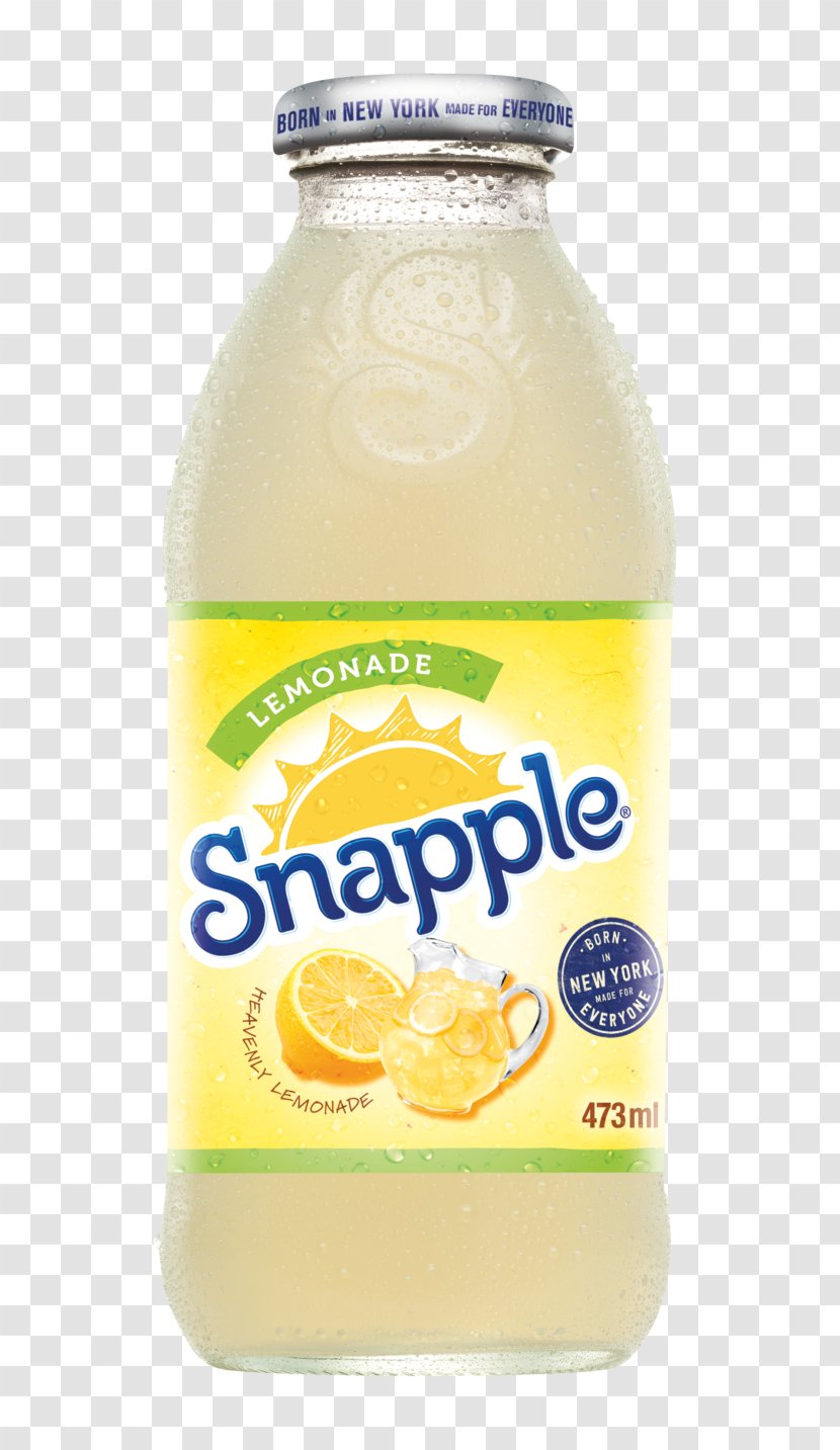 Juice Orange Drink Snapple Go Bananas Lemonade Fizzy Drinks Transparent PNG