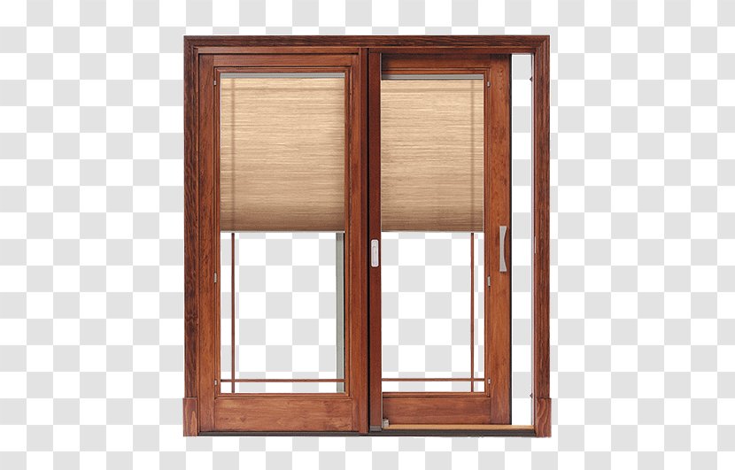 Window Blinds & Shades Sliding Glass Door Pella Transparent PNG