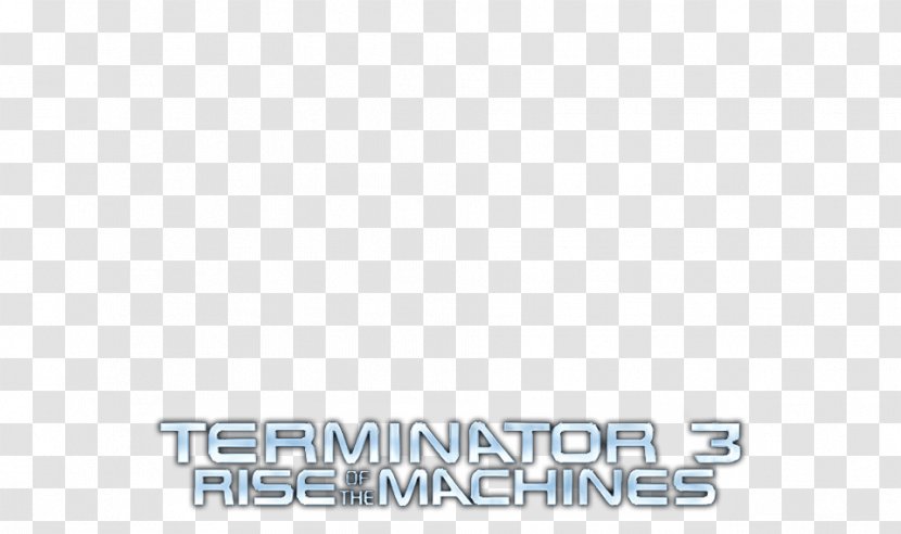 Logo Brand Line - Text - Terminator 3 Rise Of The Machines Transparent PNG