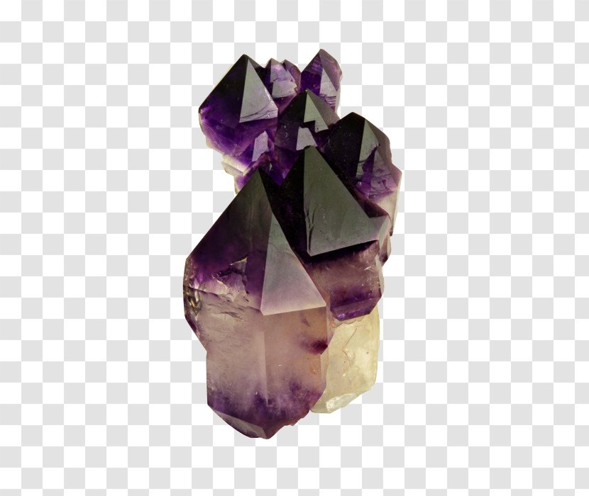 Amethyst Crystal Mineral Quartz Agate - Gemstone Transparent PNG