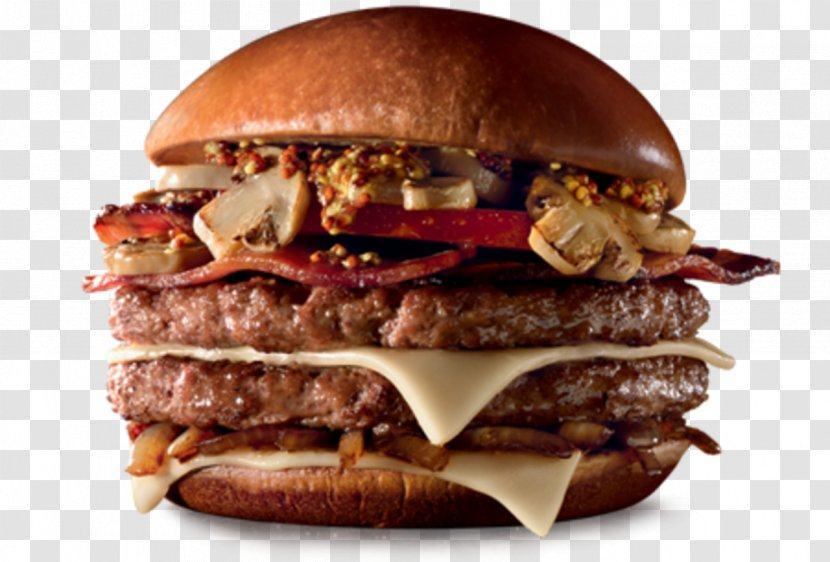 McDonald's Hamburger Mushroom Sandwich Transparent PNG