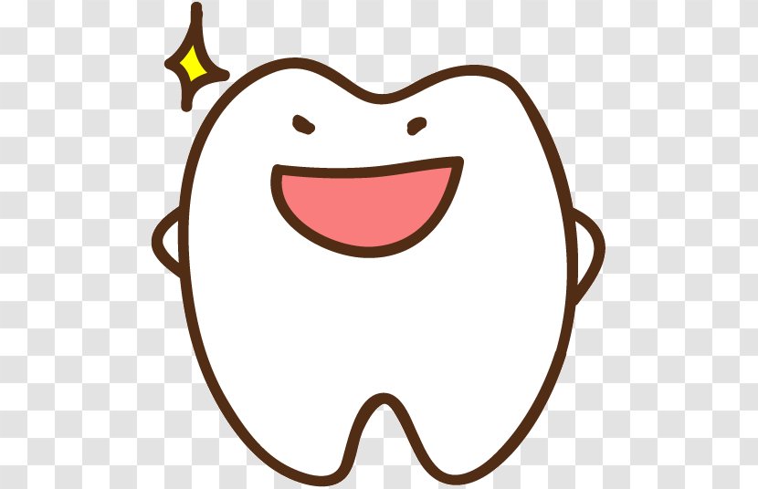 Nose Smiley Mouth Tooth - Watercolor Transparent PNG