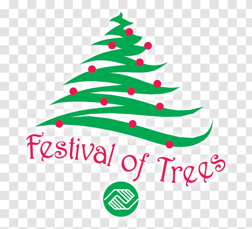 Christmas Tree Ornament Fir Clip Art - Text Transparent PNG