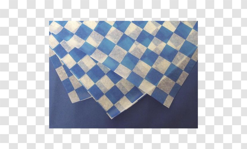 Check Basket Square Blue Pattern - Linens - 8.5x11 Transparent PNG