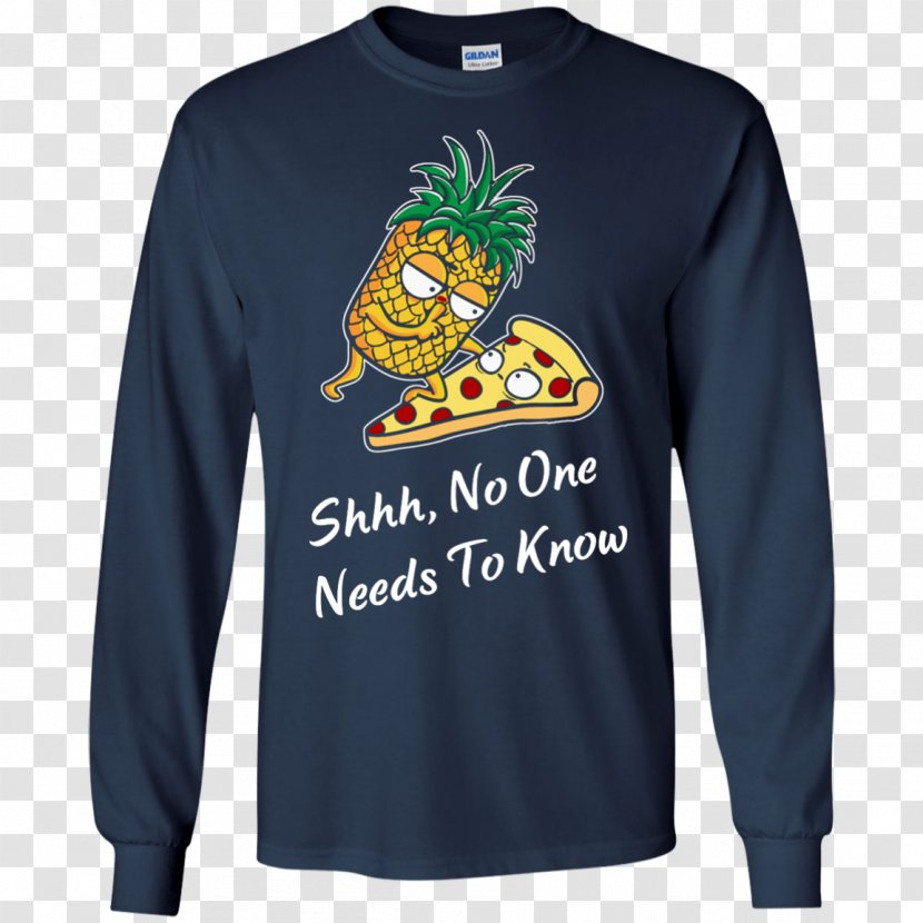 T-shirt Hoodie Sleeve Clothing - Brand - Pineapple Vs Sweatshirt Transparent PNG