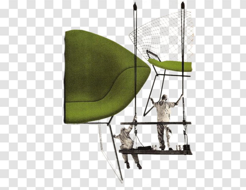 Knoll Diamond Chair Charles And Ray Eames - Aerial Work Transparent PNG