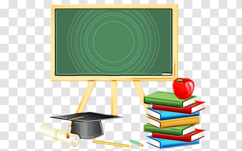 School Board Background - Green - Rectangle Computer Monitor Accessory Transparent PNG