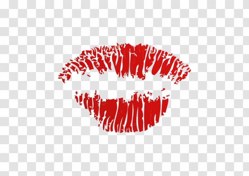 Lip Kiss - Heart - Lips Transparent PNG