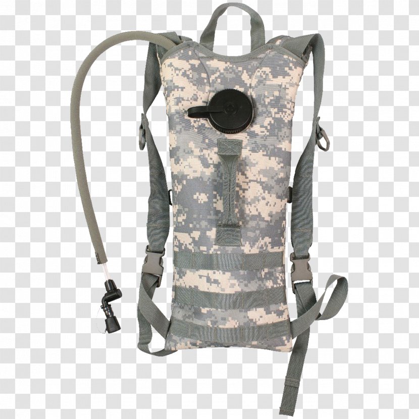 Backpack MOLLE Hydration Systems Pack Army Combat Uniform - Military Transparent PNG