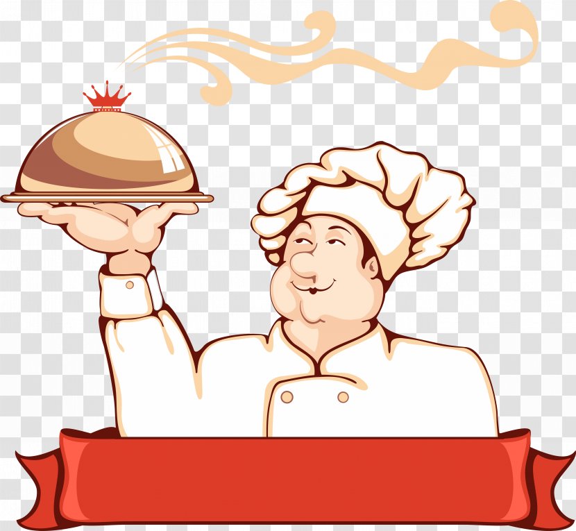 Chef Pizza Cooking - Text Transparent PNG