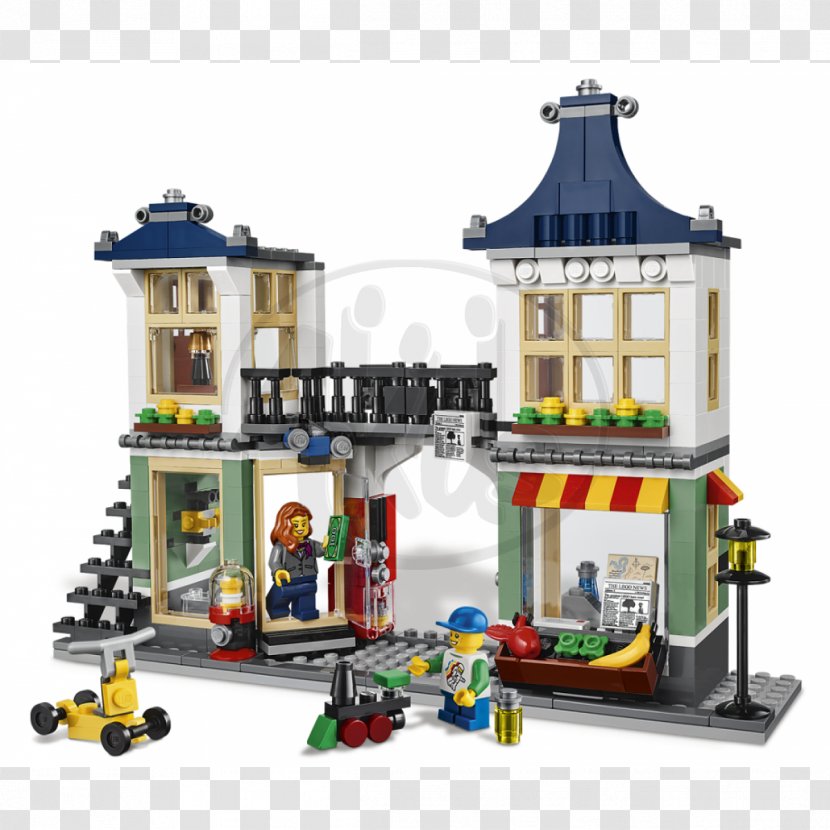 LEGO 31036 Creator Toy & Grocery Shop Lego Transparent PNG