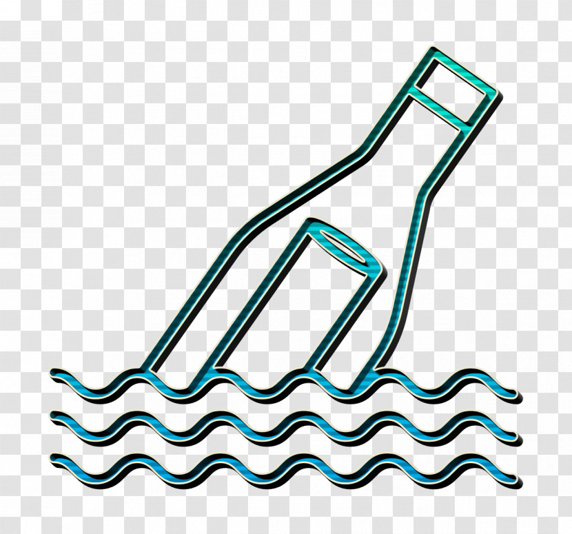 Message In A Bottle Icon Pirates Icon Transparent PNG