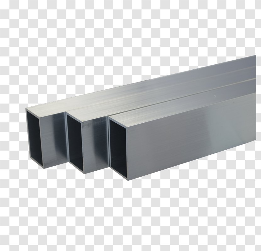 Pipe Tube Aluminium Rectangle Stainless Steel - Mate Transparent PNG