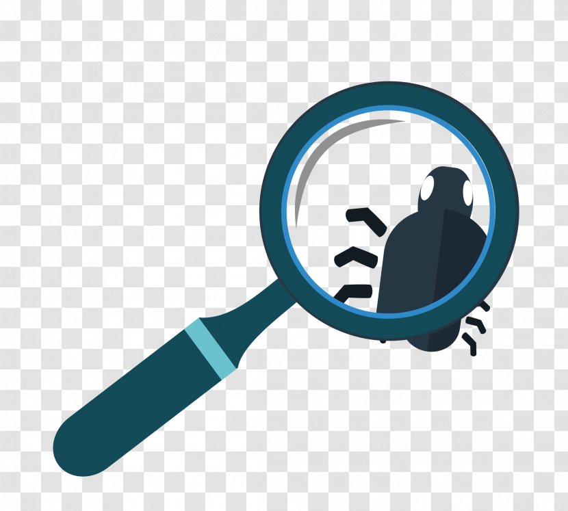 Insect Magnifying Glass Euclidean Vector - Technology - Material Transparent PNG
