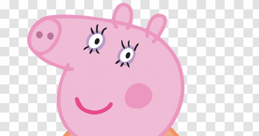Mummy Pig Daddy George Grandpa - Snout Transparent PNG