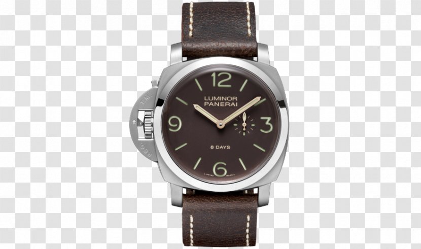 Panerai Men's Luminor Marina 1950 3 Days Watch Radiomir GMT Automatic Acciaio - Power Reserve Indicator Transparent PNG