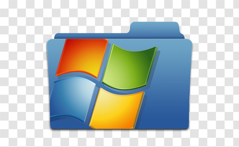 Microsoft Windows Directory ICO Icon - Silhouette - Hd Transparent PNG
