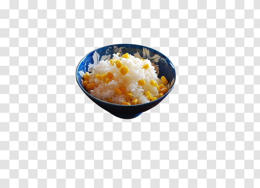 Cooked Rice Takikomi Gohan - Steamed Corn Meal Transparent PNG