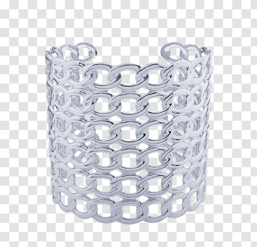 Bracelet Jewellery Cuff Bangle Silver - Hollowed Out Railing Style Transparent PNG