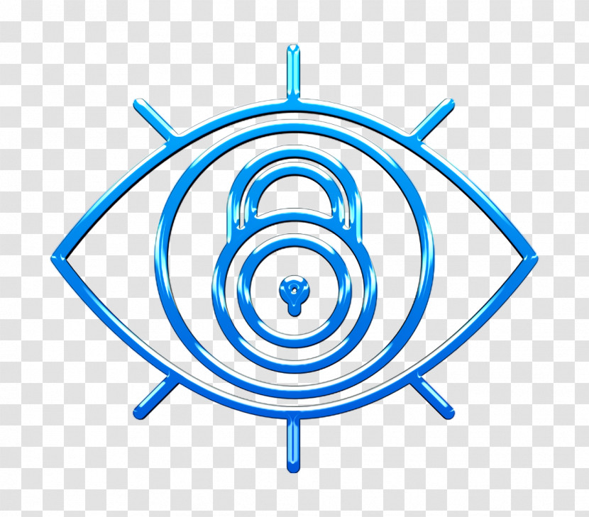Eye Icon View Icon Cyber Icon Transparent PNG