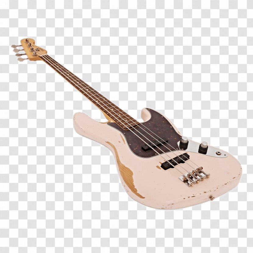 Bass Guitar Electric Fender Precision Flea Jazz - Silhouette Transparent PNG