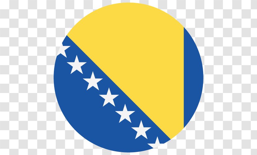 Flag Of Bosnia And Herzegovina National - Area Transparent PNG