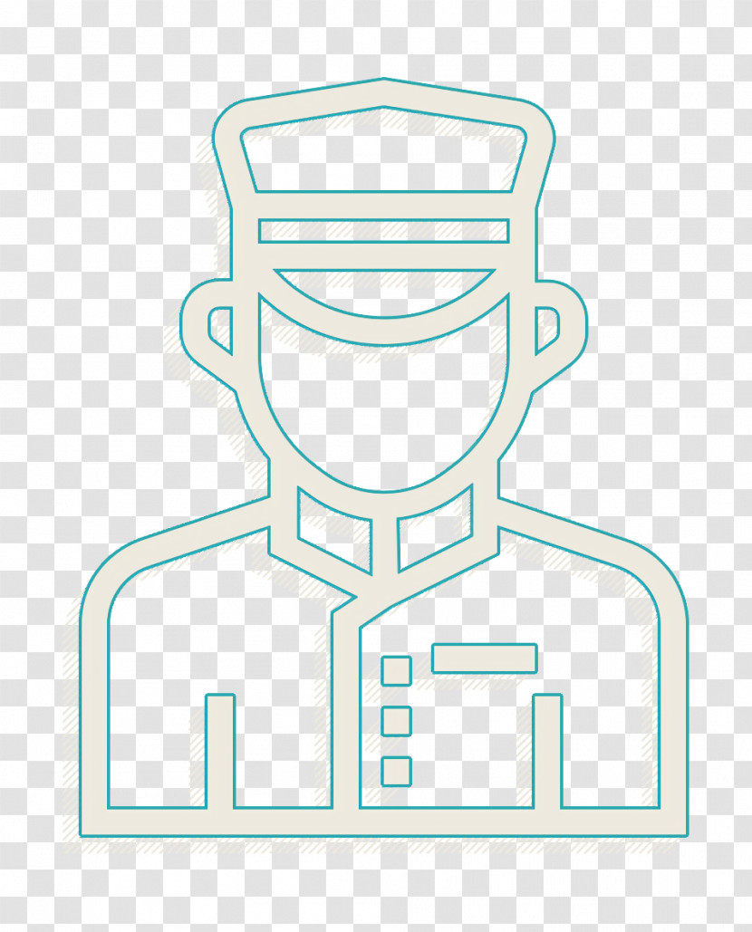 Hotel Icon Doorman Icon Jobs And Occupations Icon Transparent PNG