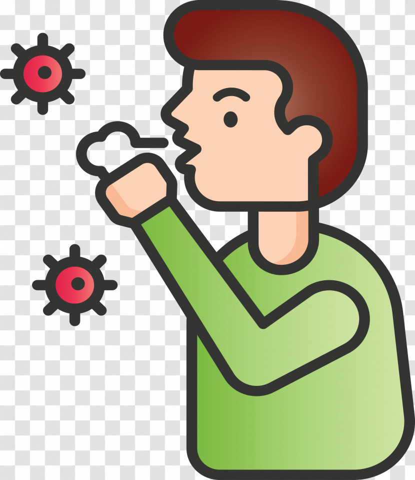 Cough Coronavirus Man Transparent PNG