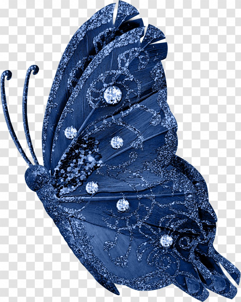 Butterfly Blue - Image Resolution - Beautiful Decoration Transparent PNG