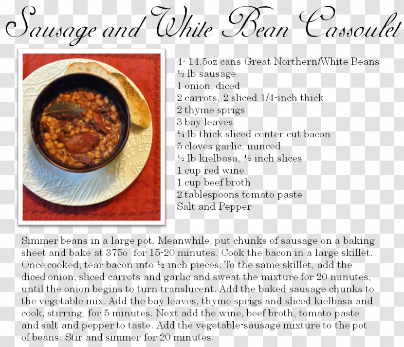 Dish Recipe Cuisine - Card Transparent PNG