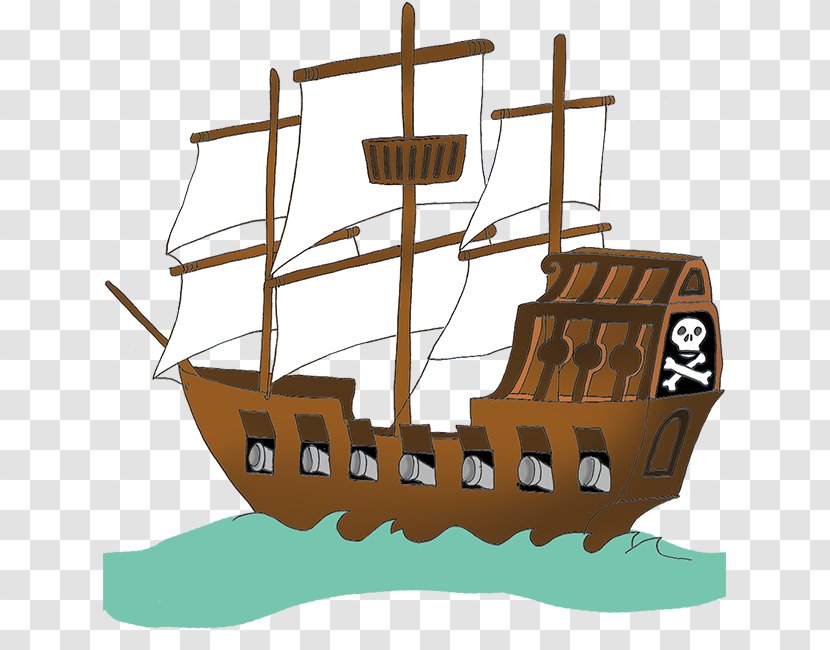 Piracy Free Content Pirate Ship Clip Art - Boat - Kenzi Cliparts Transparent PNG
