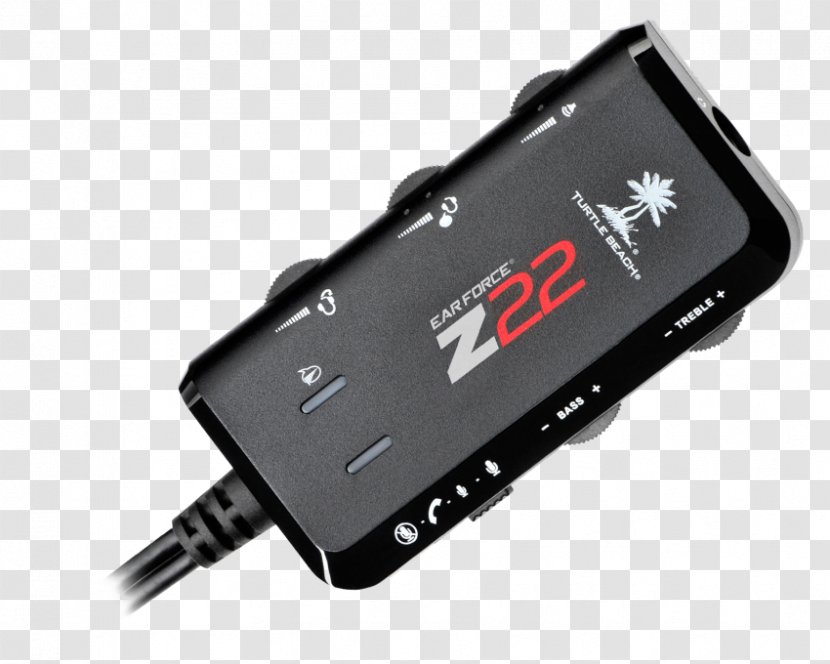 Turtle Beach Corporation Amplifier Headset Ear Force PX22 Headphones - Usb Transparent PNG