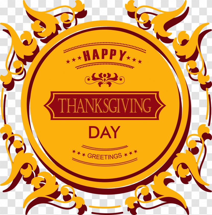 Motif Clip Art - Thanksgiving - Ring Pattern Transparent PNG