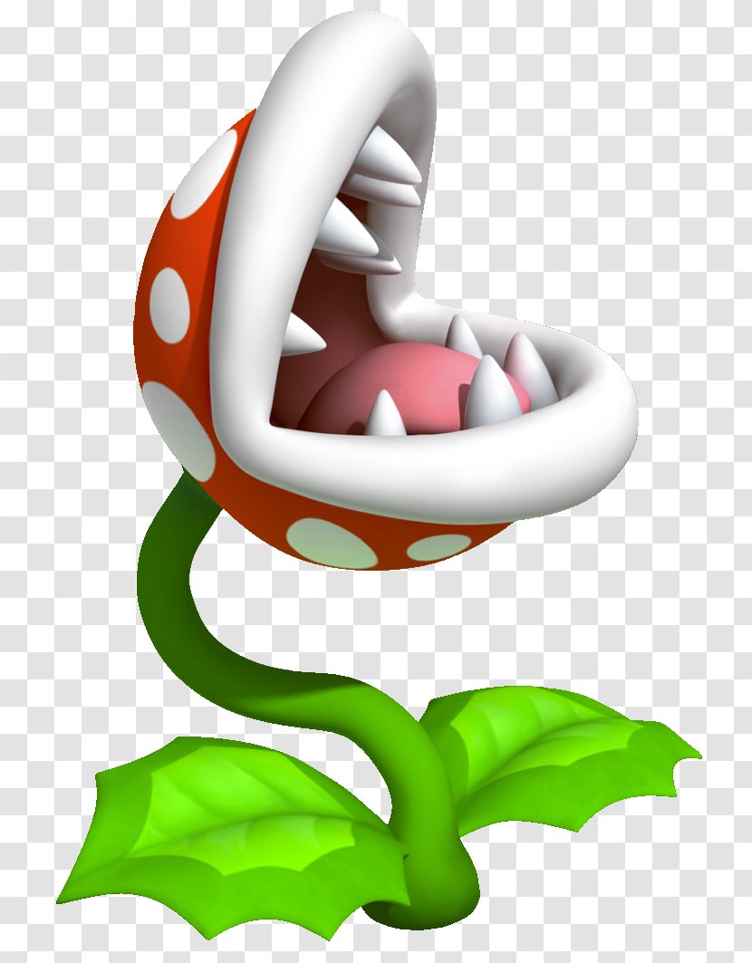 Super Mario 3D Land Piranha Plant Bros. - Vertebrate - Leaf Bookmark Transparent PNG