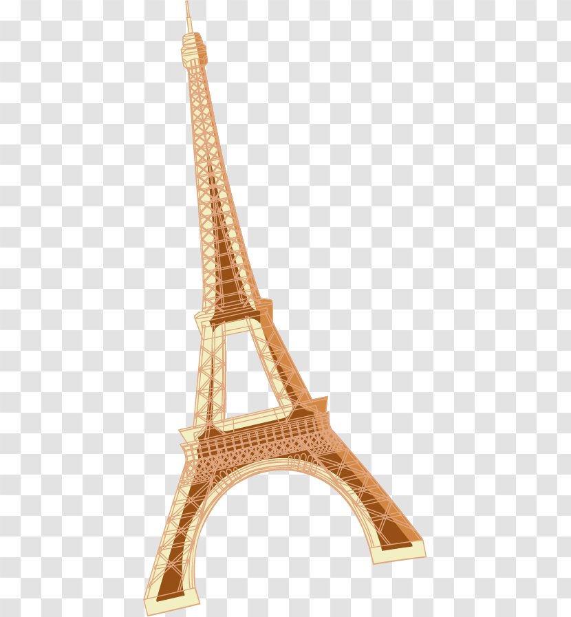 Eiffel Tower Pagoda - Giraffidae - Cartoon Transparent PNG