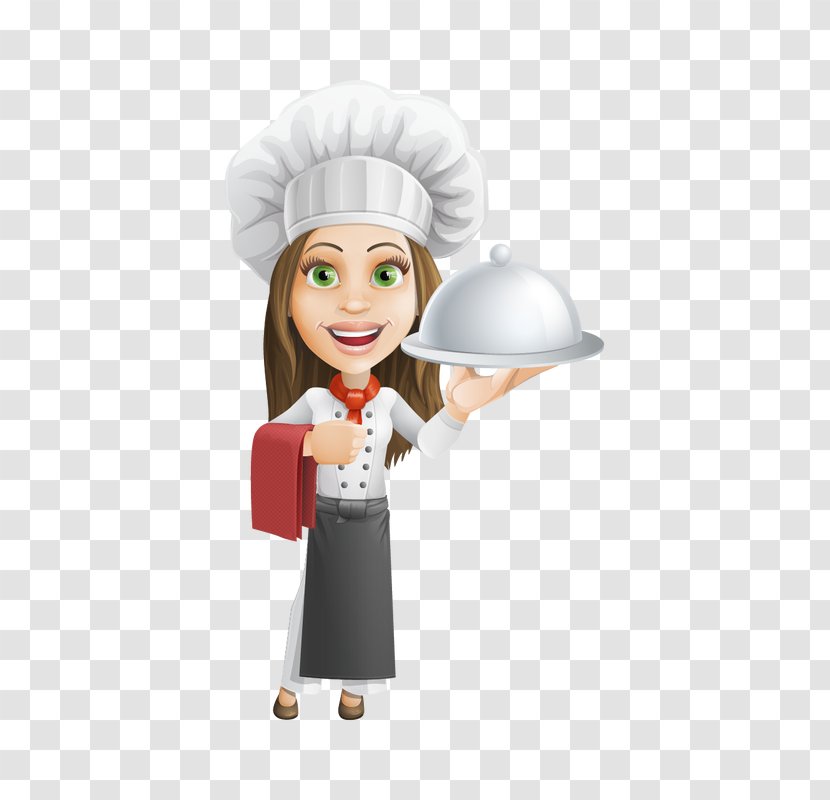 Chef Drawing Cooking Woman Clip Art - Character Transparent PNG