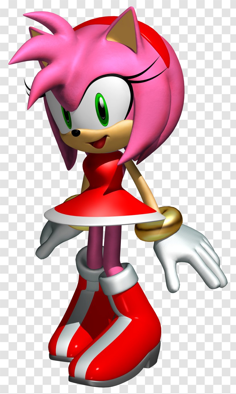 Sonic Heroes Amy Rose CD The Hedgehog Cream Rabbit - Fictional Character - Happy Birthday In Advance Transparent PNG