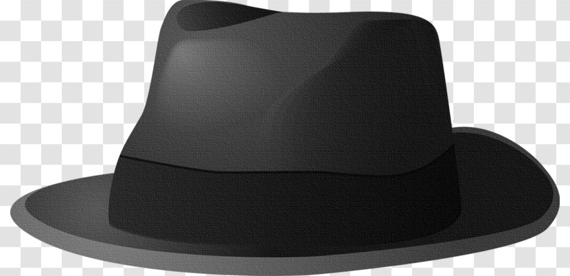 Fedora Black M - Headgear - Design Transparent PNG