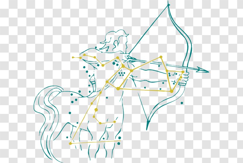 Sagittarius Constellation Zodiac Clip Art - Flower Transparent PNG