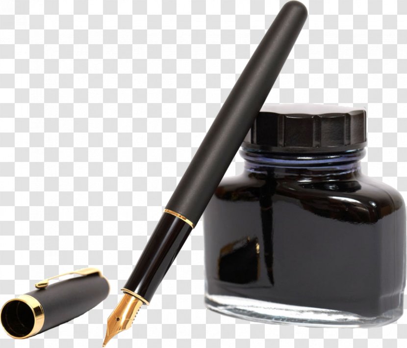 Paper Ink Fountain Pen Ballpoint - Stock Photography - And Transparent PNG