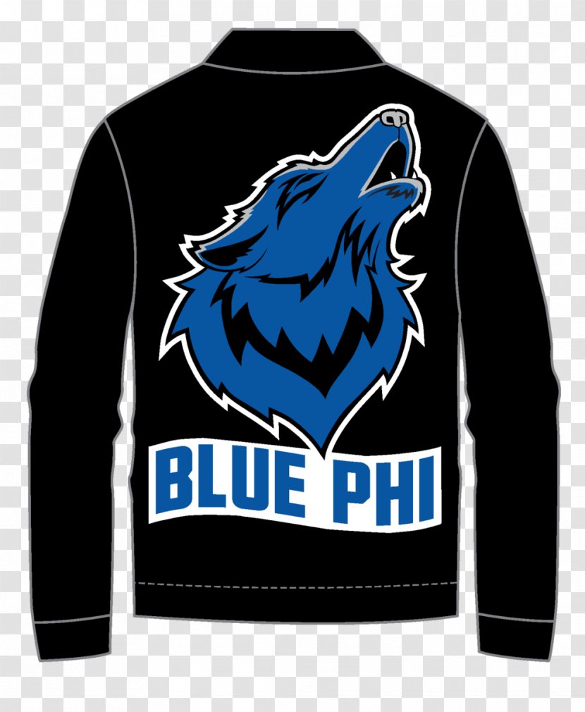Hoodie Jacket T-shirt Clothing Outerwear - Bluza - BLUE WOLF Transparent PNG