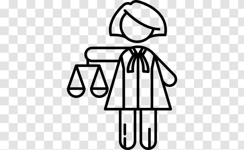 Woman Download - Black And White - Lawyer Transparent PNG