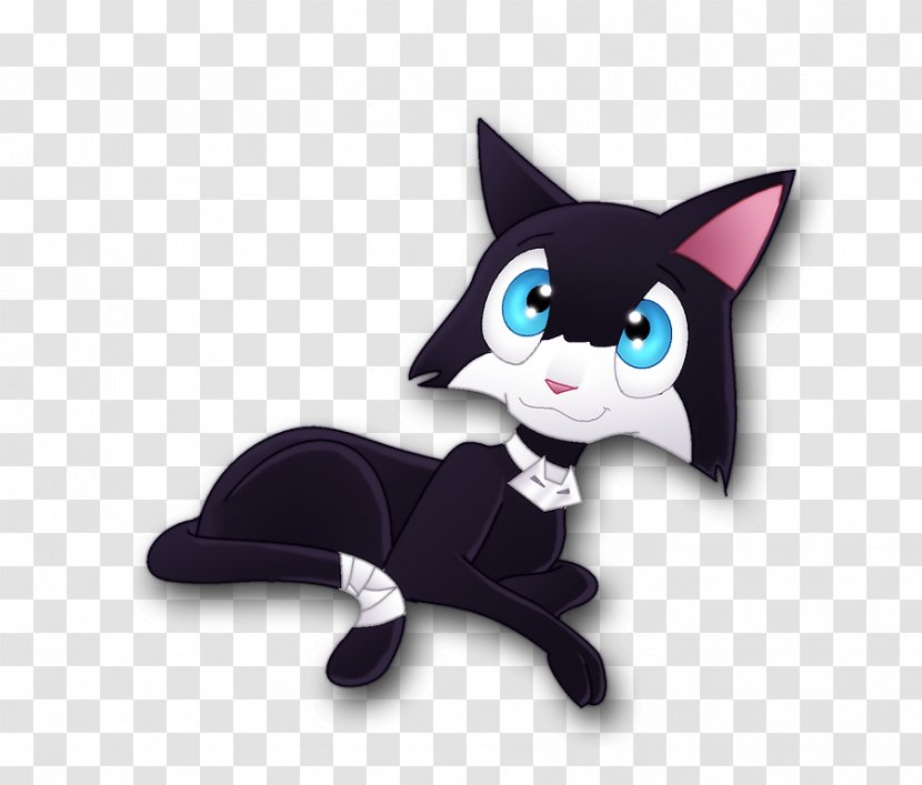 Whiskers Cat Tail Animated Cartoon - Carnivoran Transparent PNG