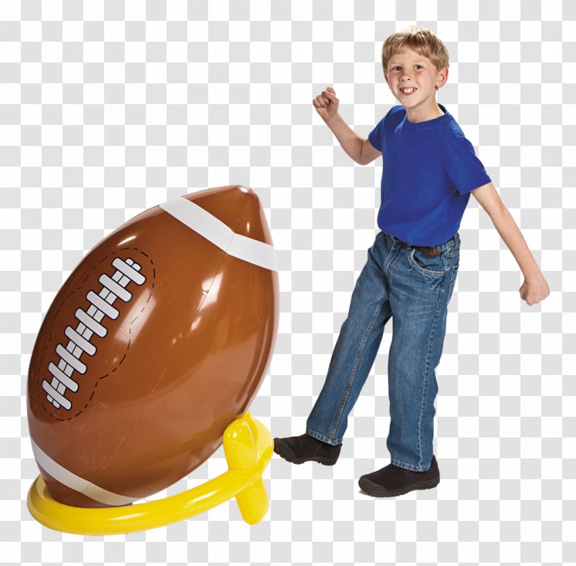 GoFloats 4' Giant Inflatable Football Oriental Trading Company American Game - Footballs Transparent PNG