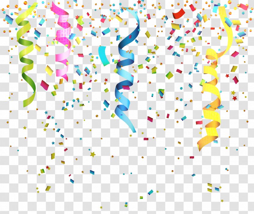 New Year's Eve Vector Graphics Party Fireworks - Years - Serpentine Streamer Transparent PNG