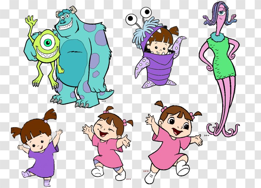 Boo Monsters, Inc. - Tree - Monters Inc Transparent PNG