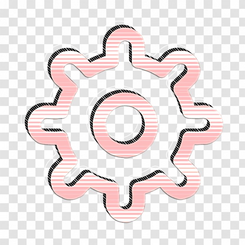 Creanimasi Icon Gear Scurity - Sticker Symbol Transparent PNG